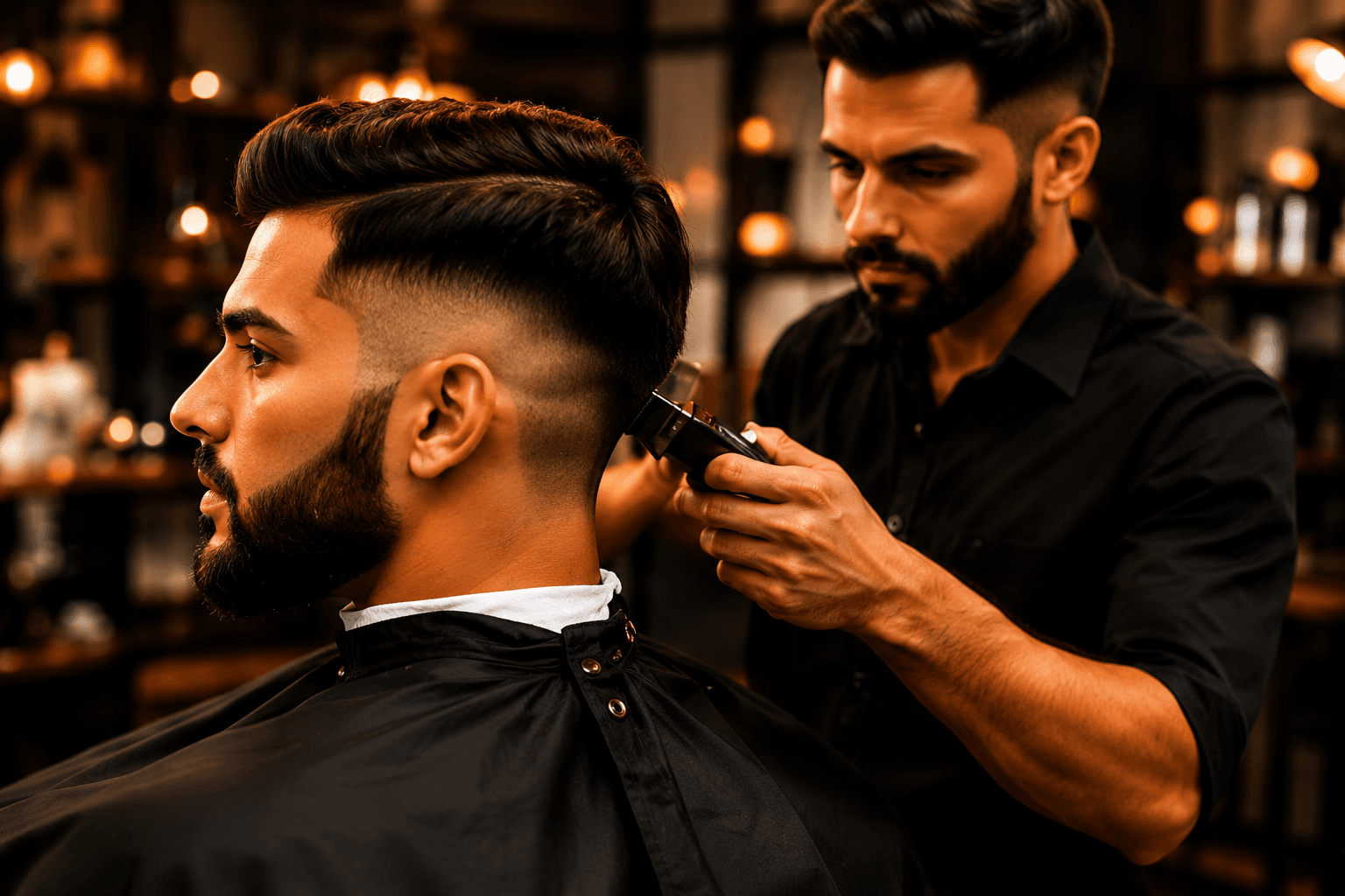 Barbearia com atendimento especializado